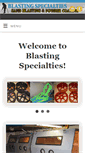 Mobile Screenshot of blastingspecialties.net